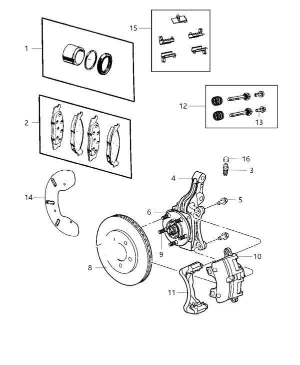 FRONT BRAKE PAD