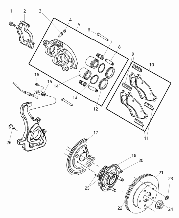 FRONT BRAKE PAD
